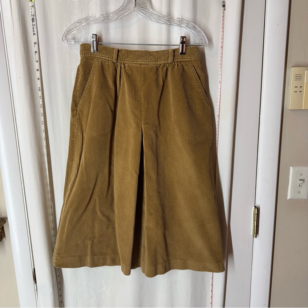 Vintage JR's Corduroy Skirt with Pleat